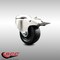 Service Caster 3 Inch 316SS Soft Rubber Swivel Bolt Hole Caster with Total Lock Brake SCC SCC-SS316BHTTL20S314-SRS - alternate 3
